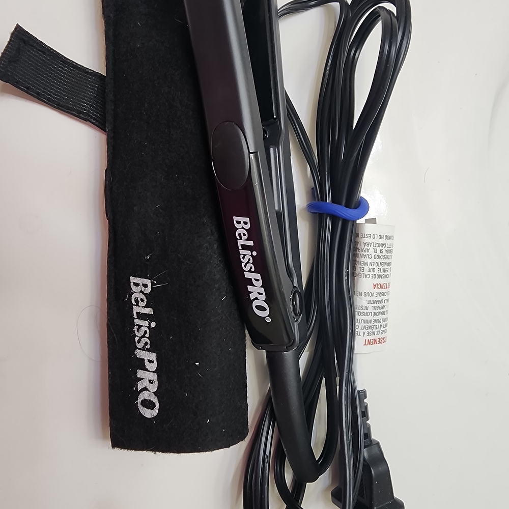 BeLissPRO Black Travel Hair Straightener